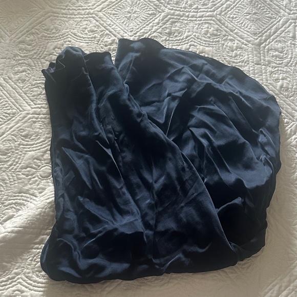 Amanda Uprichard Midnight Blue Mini Skirt - Picture 1 of 5